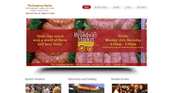 Desktop Screenshot of broadwaymarket.org
